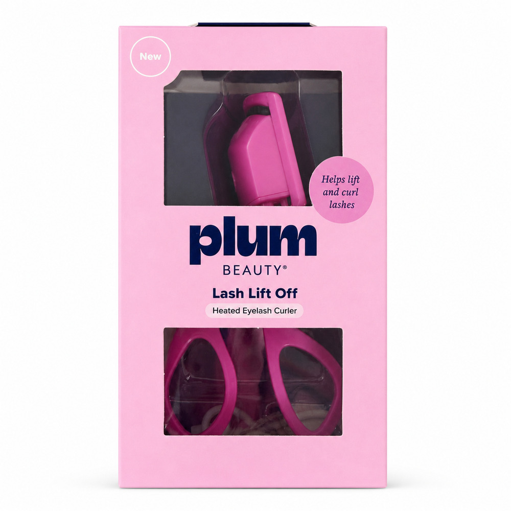 Plum Beauty Lash Lift Off Heated Eyelash Curler